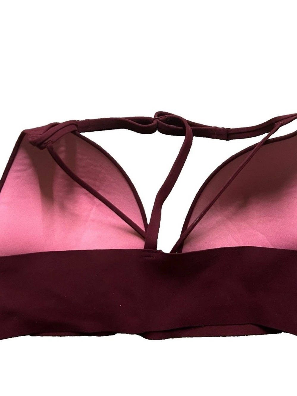 Women’s Pink Victoria’s Secret Burgundy Bralette Size Medium - Picture 5 of 5